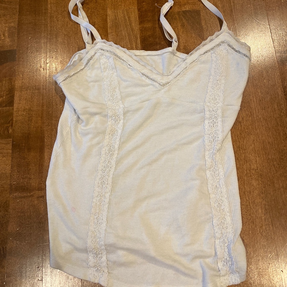 Y2k Cute laced Tank